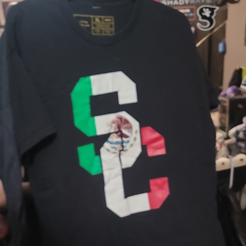Black Graphic Short Sleeve Tee